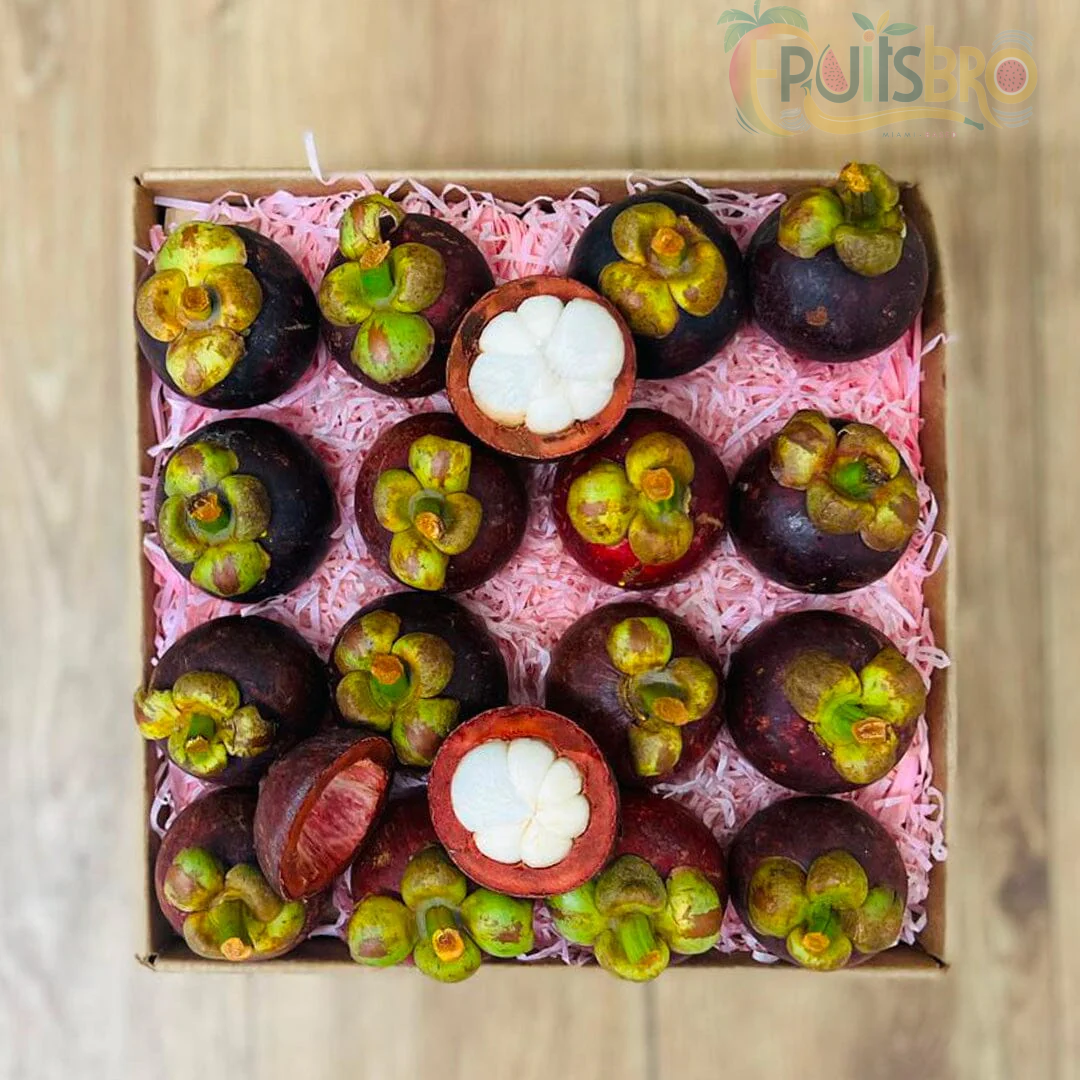 Purple Mangosteen Fruit Box