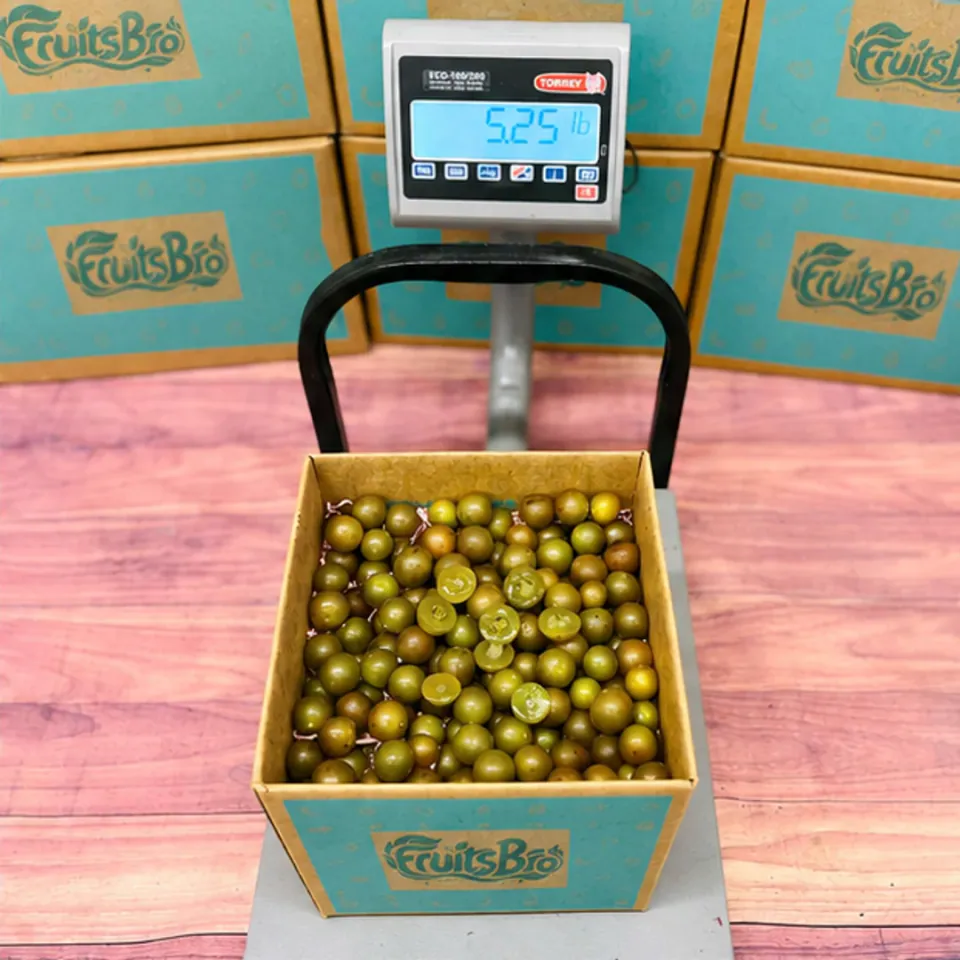 Green Muscadine Grapes Box, photo 2 of 3